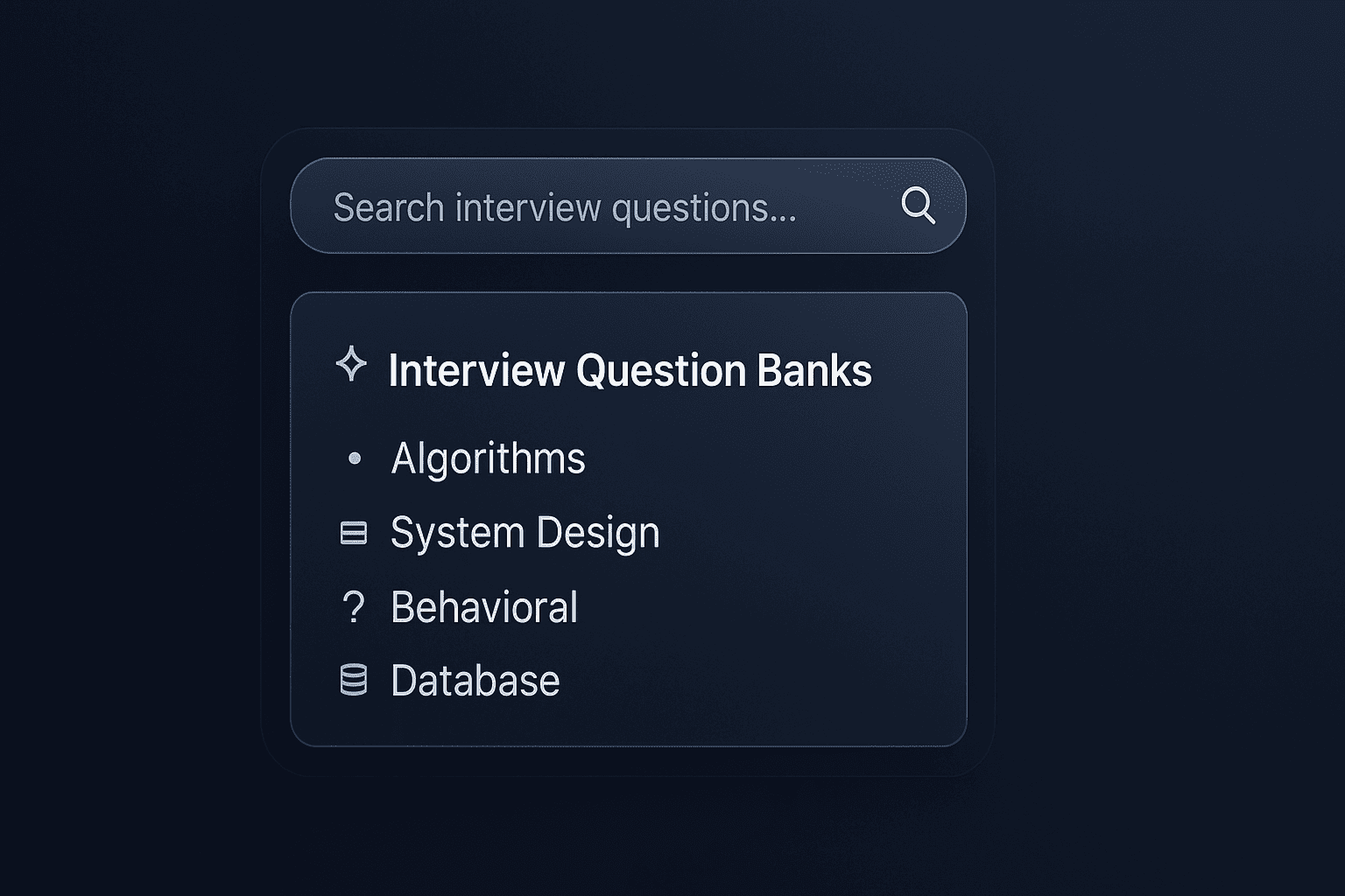 Master Any Interview with 15,000+ Role-Specific Questions & Answers from Top Companies and Real Interviews.